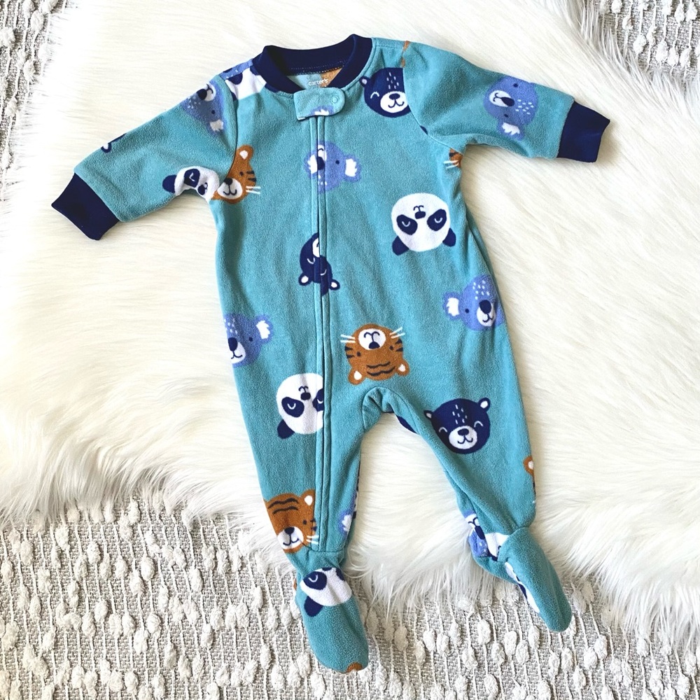 (❤️3/$30) Baby fleece sleeper/pjs